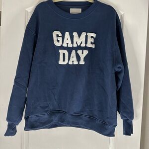 Panache Deep Blue Game Day Sweatshirt